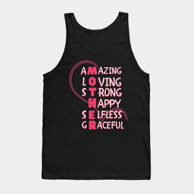 Mom-gift-idea Tank Top by WordsOfVictor